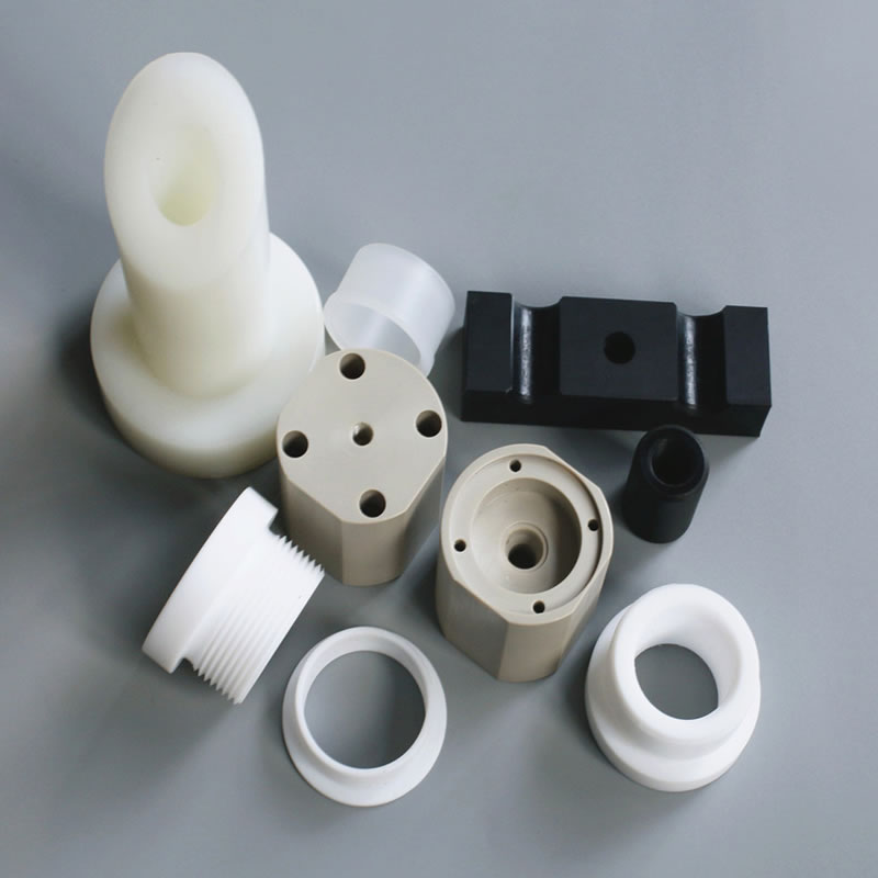 Likarolo tse entsoeng ka polasetiki PTFE, PEEK, PCTFE,TFM
